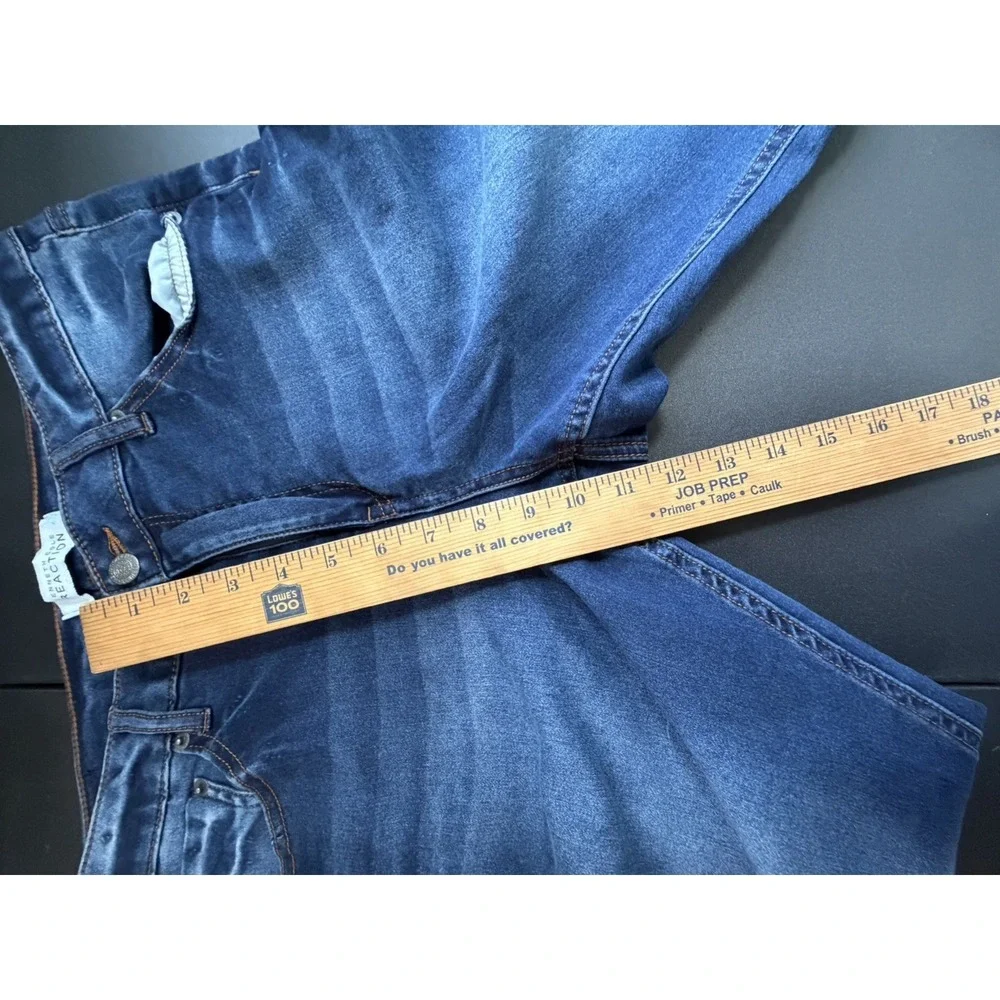 Kenneth Cole Reaction Skinny Jeans Womens Size 12 Blue Denim Dark Wash